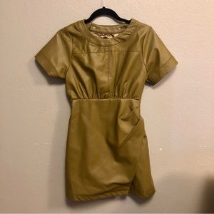 Habitual Girl leatherette dress - size 14